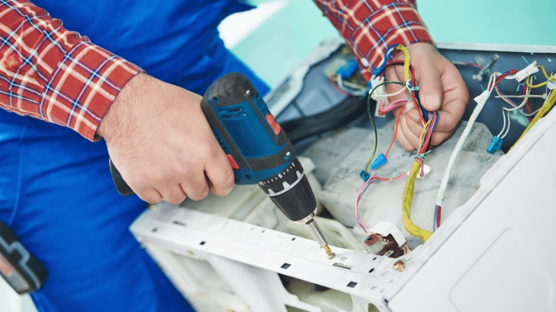 Kocaeli Termoteknik Termoteknik çamaşır makinesi kart tamiri – Su almama arızası orijinal parça ile giderildi. - Teknik servis örneği